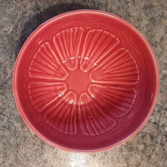 Grasslands Road Dining Pink Bowl And Lunch Plate Grasslands Road